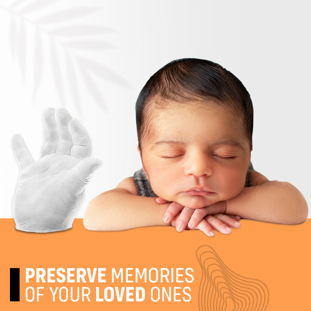 Kraftify™ Baby One Hand & Foot Casting Kit - (Full Kit)