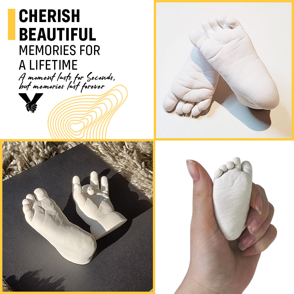 Kraftify™ Baby One Hand & Foot Casting Kit - (Only Powders)