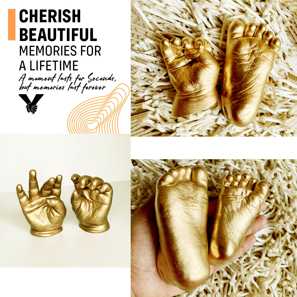 Kraftify™ Baby One Hand & Foot Casting Kit - (Full Kit)